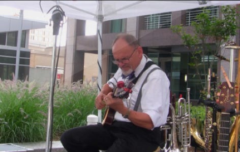 Layering Guitar, Horn, and Whistle